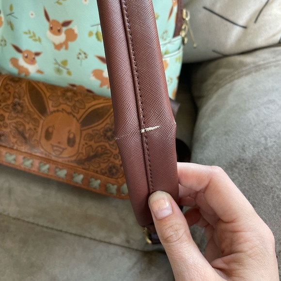 Rare pokemon evee floral loungefly mini backpack set - Picture 5 of 9